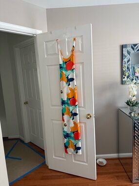 Vibrant Floral Maxi One-Piece Dress - Multicolor